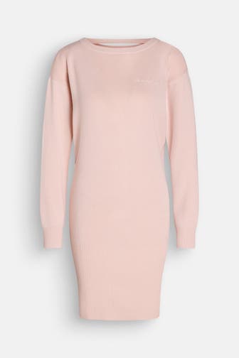 ARMANI EXCHANGE Wollmix-Kleid altrosa