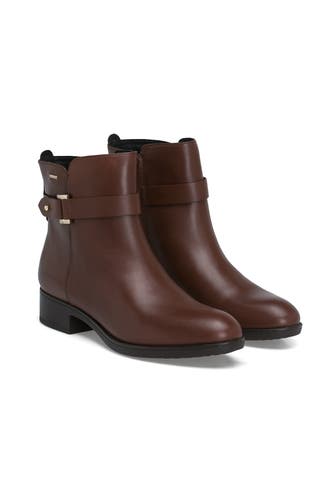GEOX Lederstiefeletten 'Felicity' braun