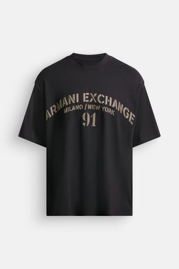ARMANI EXCHANGE T-Shirt schwarz