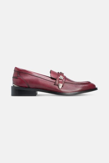 BRONX Loafer '66652' bordeaux