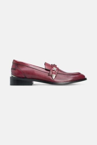 BRONX Loafer '66652' bordeaux
