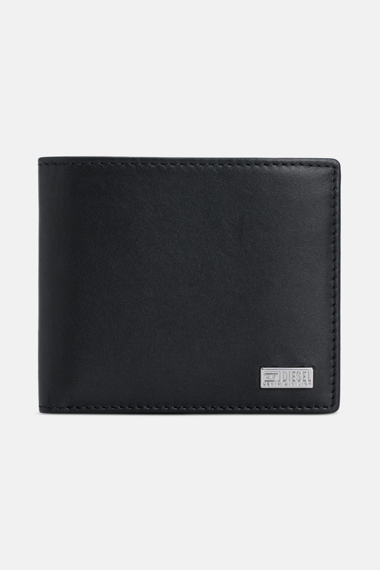DIESEL Ledergeldbörse schwarz, Bild 1