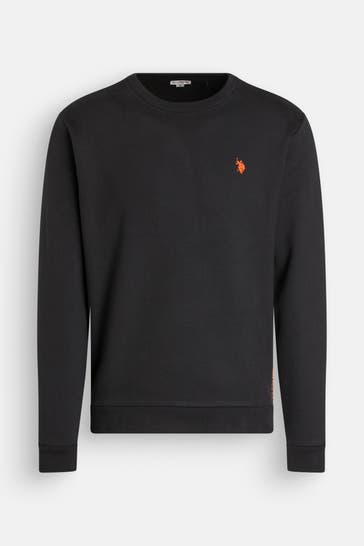 U.S. POLO ASSN. Sweatshirt schwarz