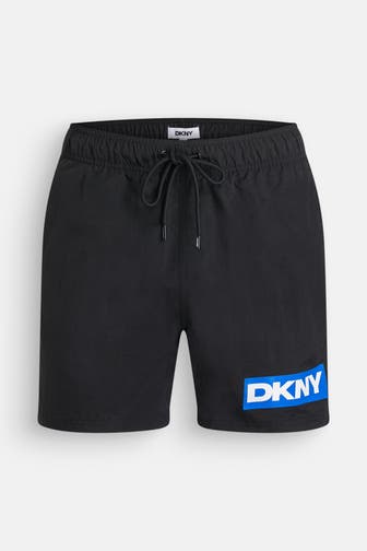 DKNY Badeshorts 'Kos' schwarz