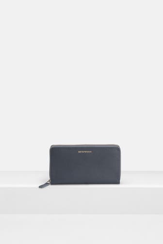 EMPORIO ARMANI Geldbörse graublau