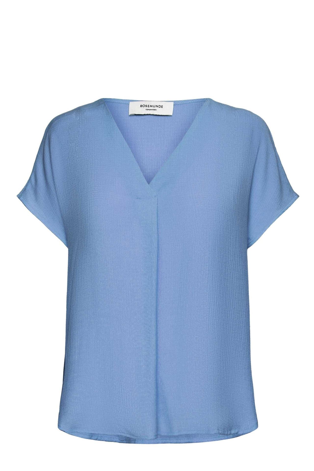 ROSEMUNDE Blusentop 'Roa' taubenblau, Bild 1