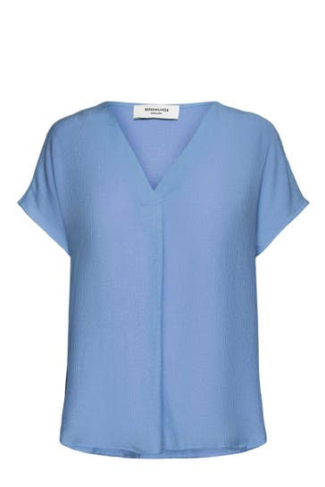 ROSEMUNDE Blusentop 'Roa' taubenblau