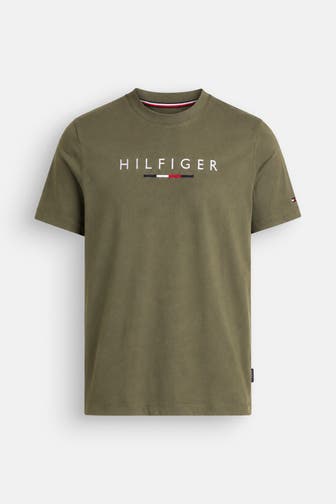 TOMMY HILFIGER T-Shirt 'New York' oliv
