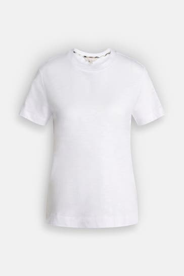 BARBOUR T-Shirt weiß