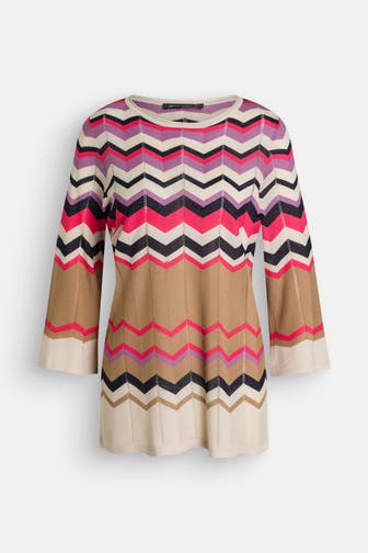 BETTY BARCLAY Strickshirt gemustert
