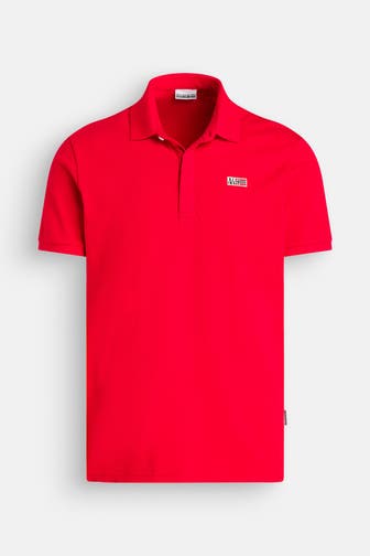NAPAPIJRI Polo-Shirt 'Evan' rot