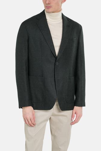 TOMMY HILFIGER Casual-Sakko schwarzgrau