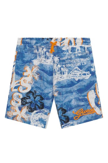 GUESS Sweatshorts gemustert