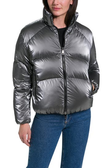 NO. 1 COMO Steppjacke 'Siri' silber