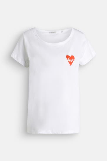 MARC O'POLO T-Shirt weiß