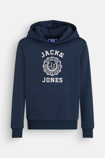 JACK & JONES Hoodie dunkelblau