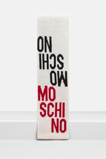 MOSCHINO - Wollmix-Schal mehrfarbig