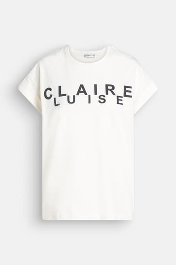 CLAIRE LUISE T-Shirt offwhite