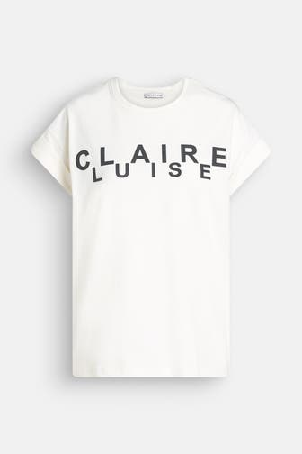 CLAIRE LUISE T-Shirt offwhite