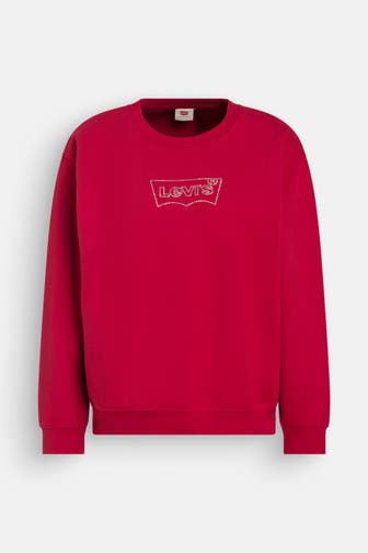LEVI'S® Sweatshirt dunkelrot