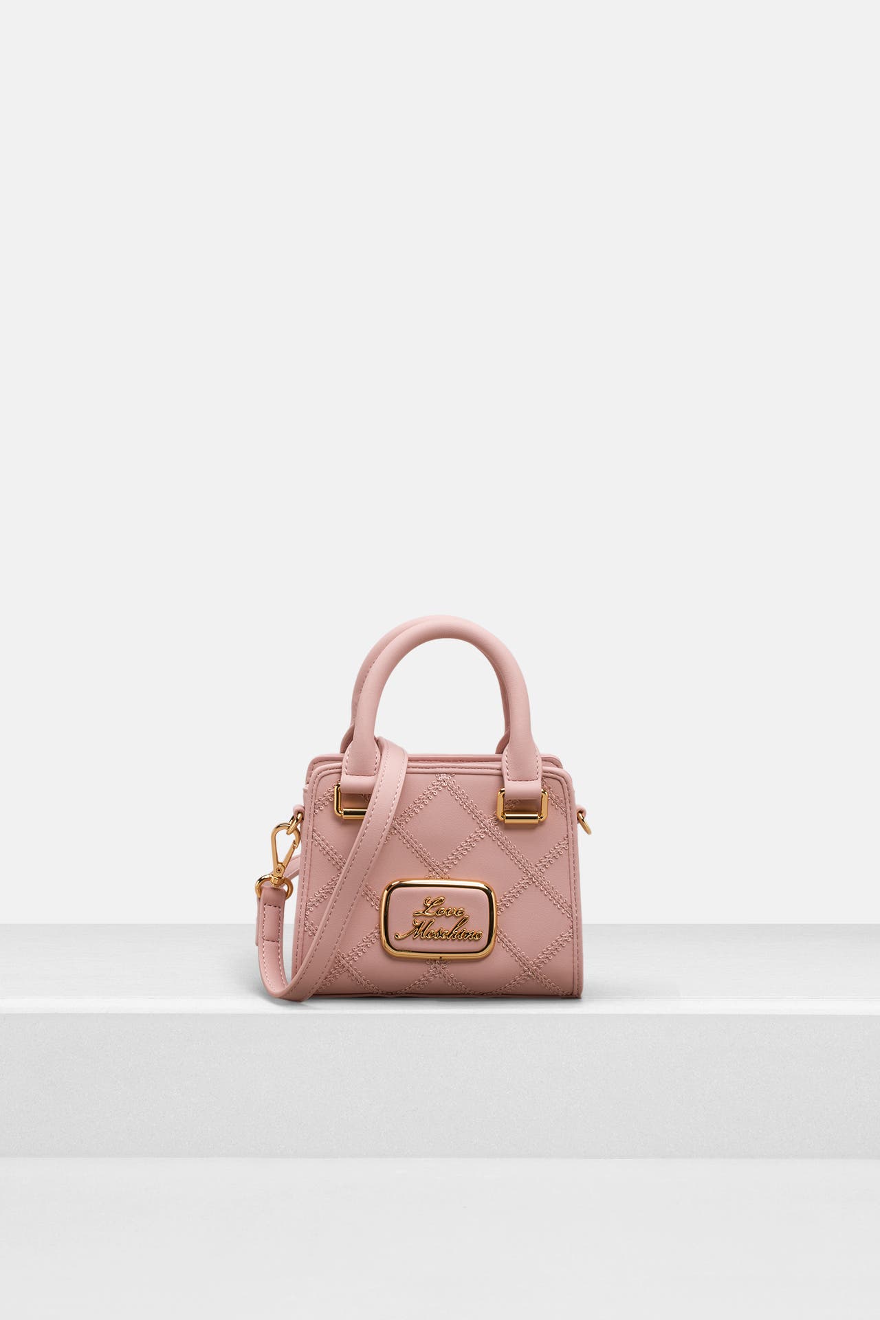 LOVE MOSCHINO Mini-Umhängetasche puderrosa, Bild 1