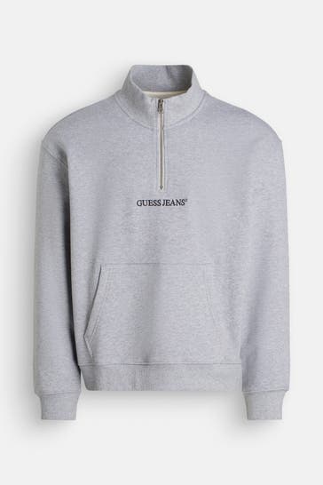 GUESS Sweat-Troyer grau