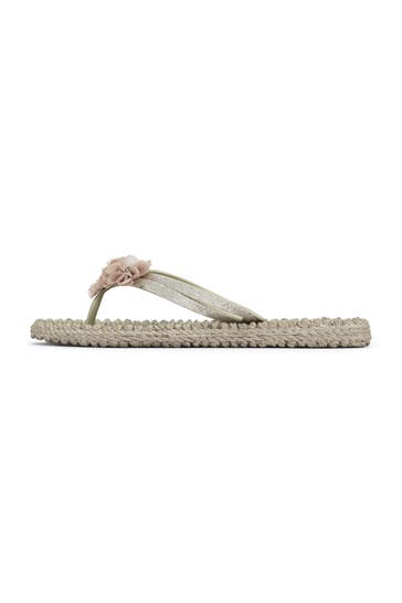 ILSE JACOBSEN Flip Flops taupe