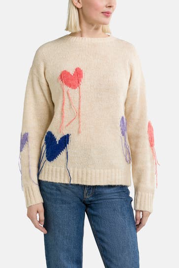 FRIEDA & FREDDIES NY Strickpullover gemustert