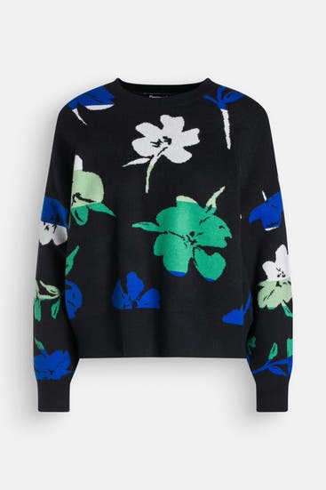 DESIGUAL - Strickpullover gemustert