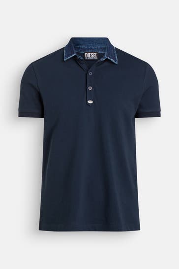 DIESEL Polo-Shirt 'Miles' nachtblau