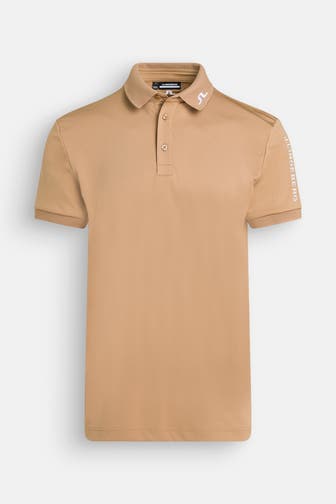 J.LINDEBERG SPORTSWEAR Polo-Shirt 'Tour Tech' camel