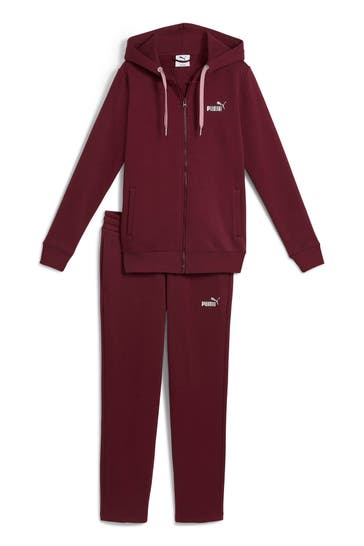 PUMA Trainingsanzug weinrot