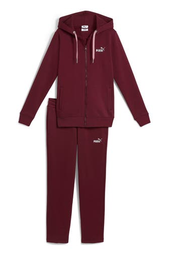 PUMA Trainingsanzug weinrot