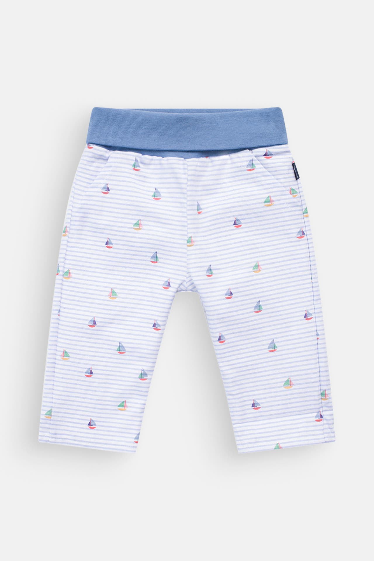 SANETTA Sweatpants taubenblau gestreift, Bild 1