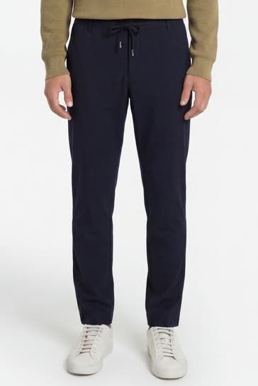 TOMMY HILFIGER Stoffhose 'Harlem' schwarzblau