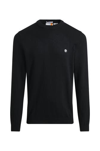 TIMBERLAND Wollmix-Pullover schwarz