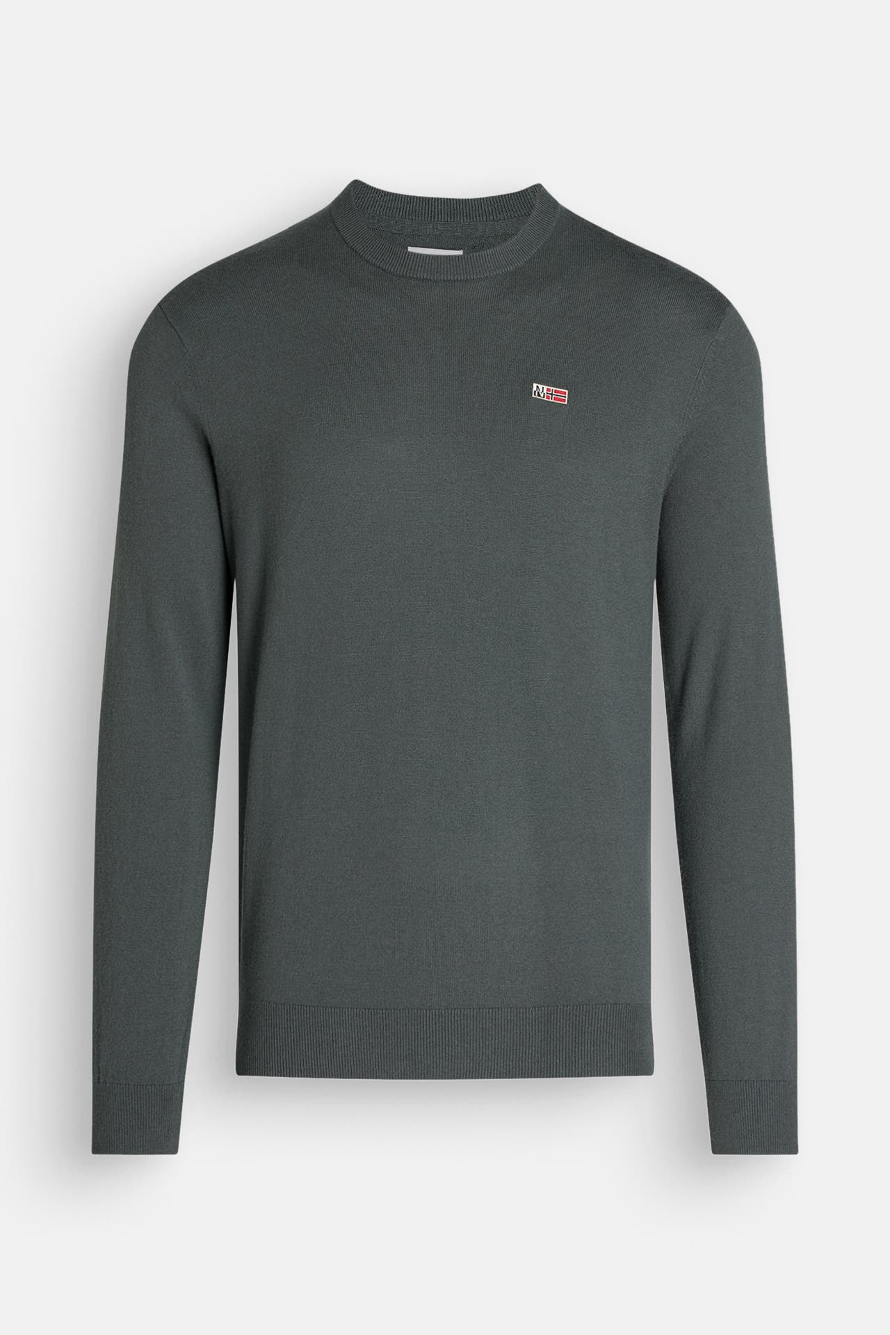 NAPAPIJRI Strickpullover graugrün, Bild 1