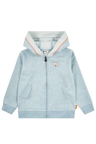 STEIFF Sweatjacke hellblau