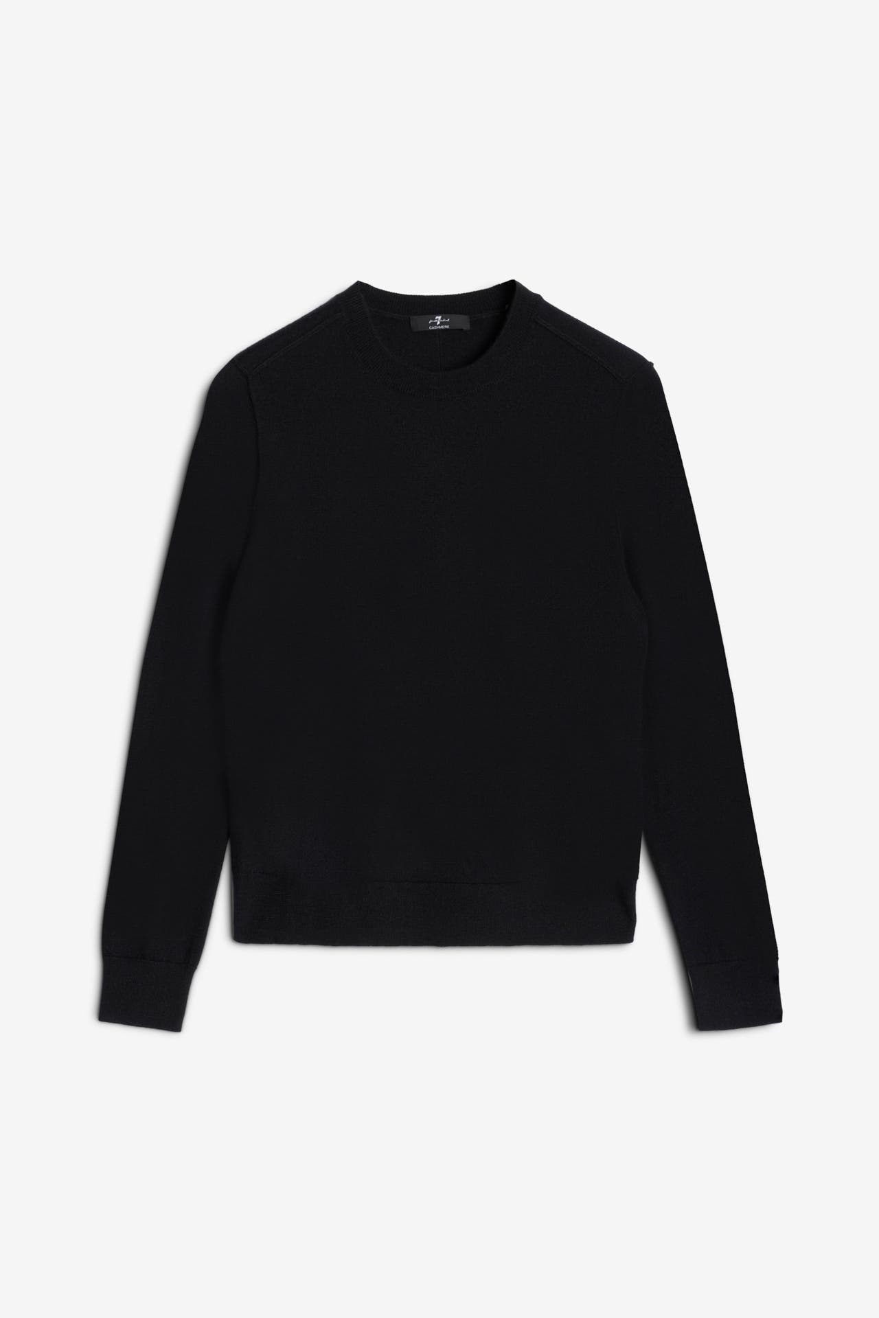 7 FOR ALL MANKIND Kaschmirpullover schwarz, Bild 1