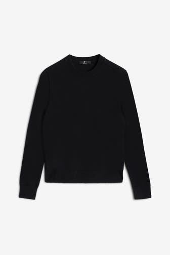 7 FOR ALL MANKIND Kaschmirpullover schwarz