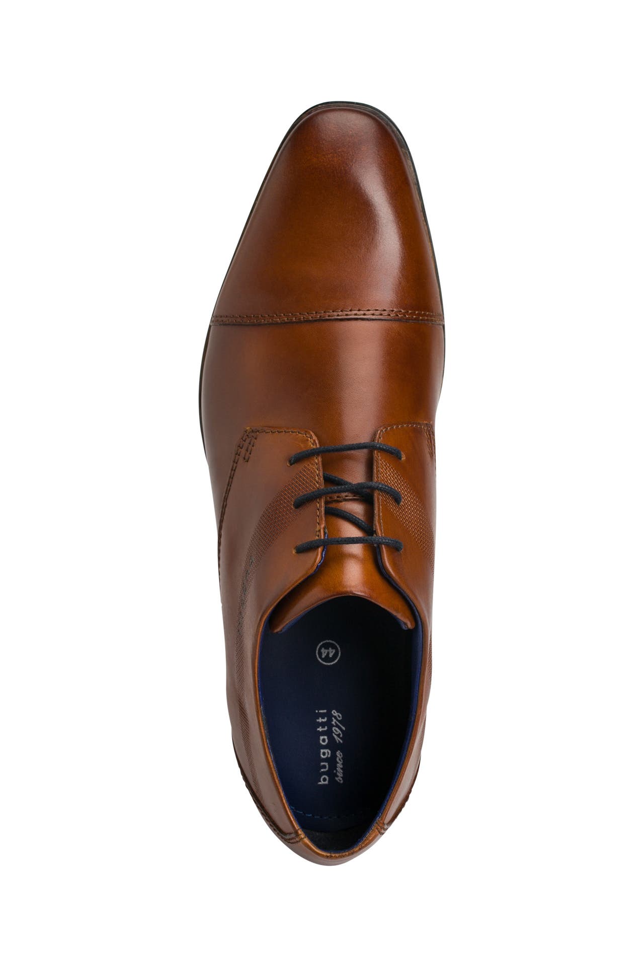 Herren Bugatti Schwarzes Leder Formell Schnürbar Smart Schuhe: 312-40201 UK