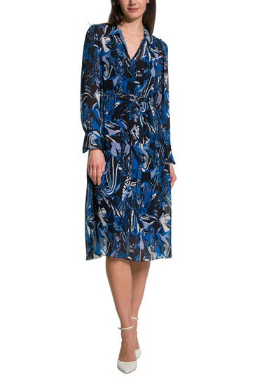 BOSS - Kleid 'Daplisa' gemustert