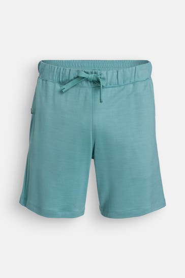 ICEBREAKER Wollmix-Shorts meergrün