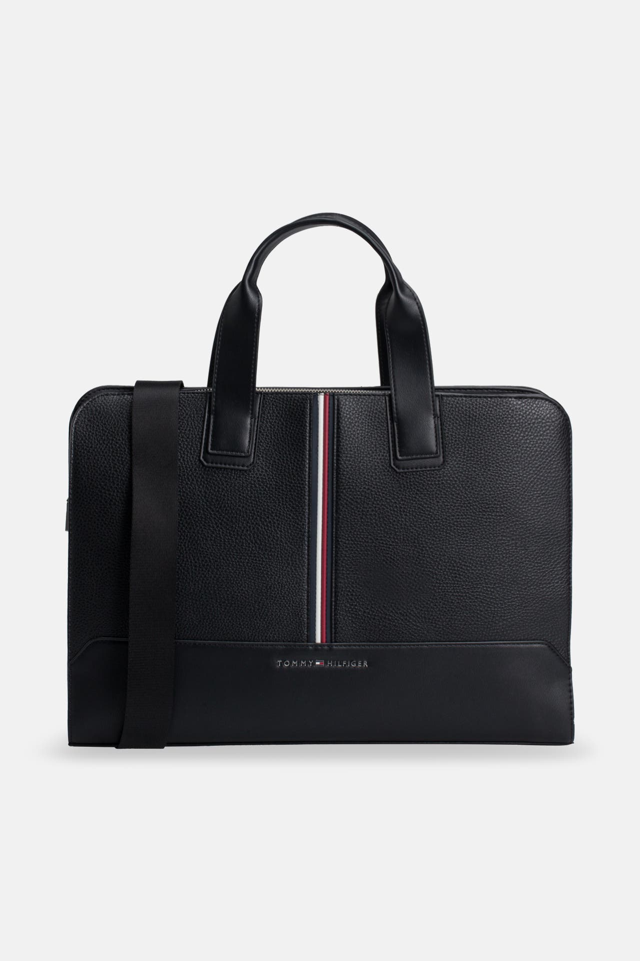 TOMMY HILFIGER Messenger 'Central Slim' schwarz, Bild 1