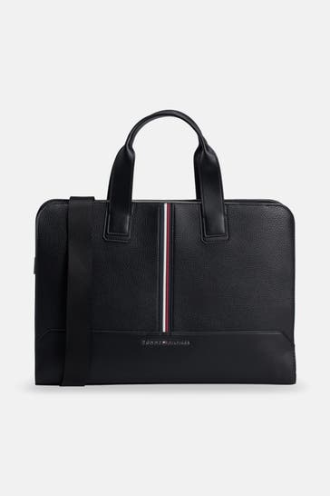 TOMMY HILFIGER Messenger 'Central Slim' schwarz