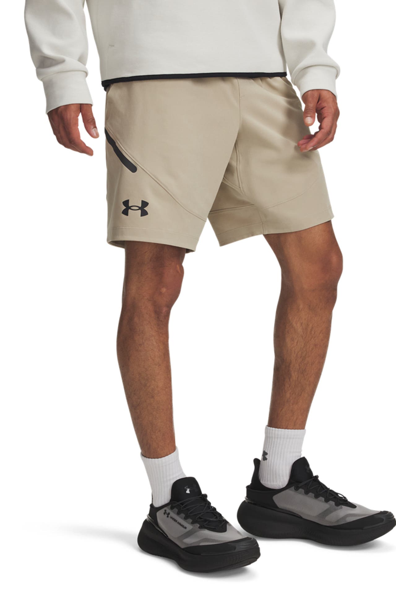 UNDER ARMOUR Fahrradhose 'Unstoppable' beige, Bild 1