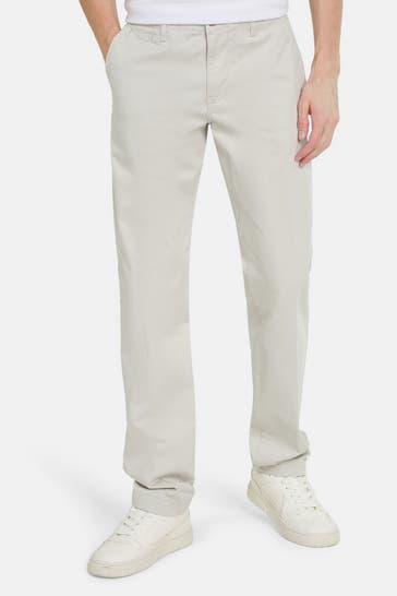 SUPERDRY Chino hellgrau regular