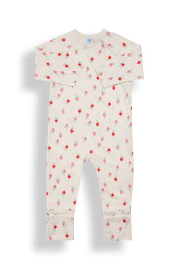 SANETTA Strampler gemustert