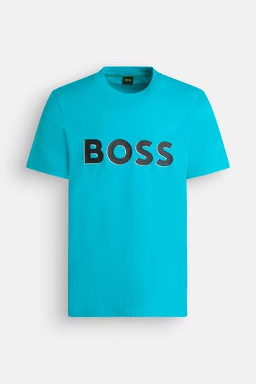 BOSS GREEN T-Shirt türkis