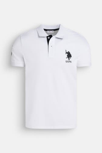 U.S. POLO ASSN. Polo-Shirt weiß